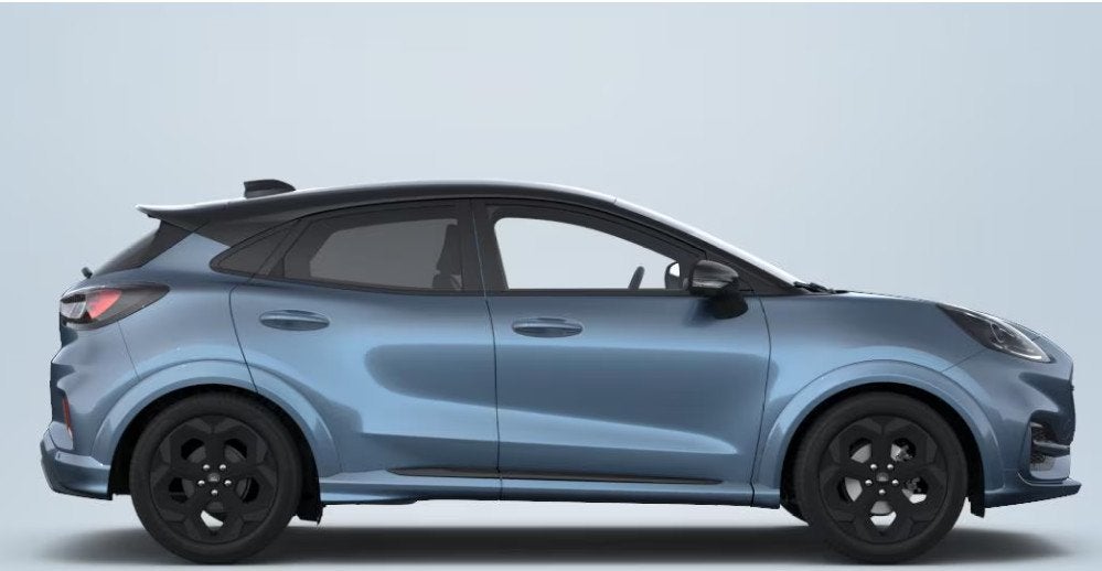 Ford Puma 1.0 EcoBoost Hybrid BlueCruise Edition €5.000,-, Auto's, Ford, Puma, Euro 6, Blauw, Leder en Stof