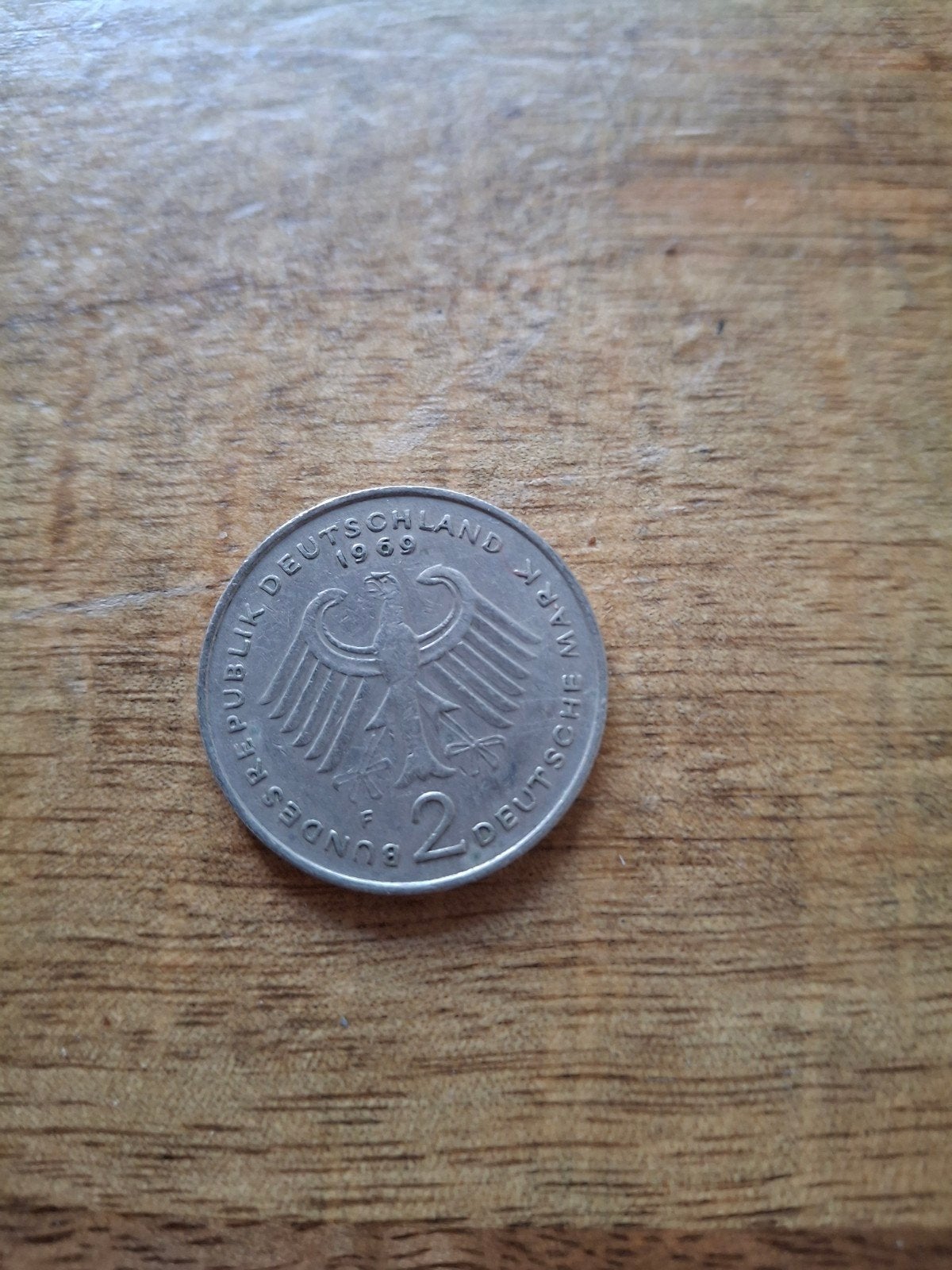 2 Duitse Mark 1969 - Ludwig Erhard, Ophalen of Verzenden