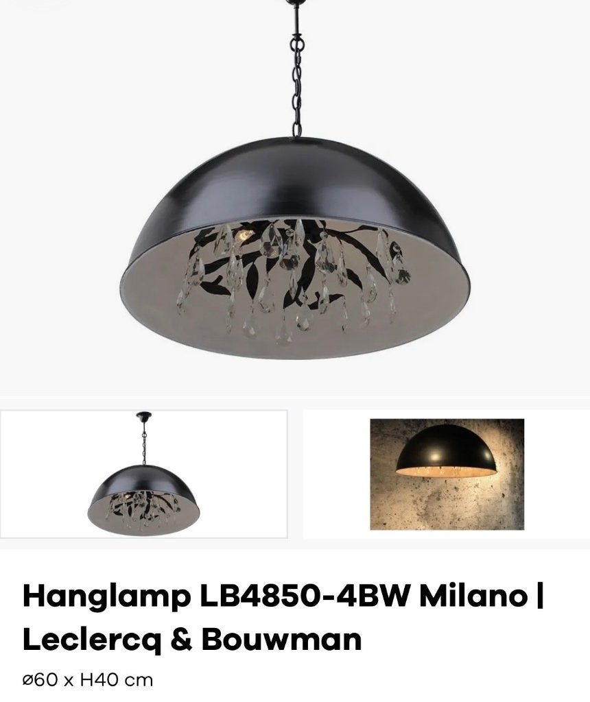 2 mooie Hanglampen doe een leuk bod, Ophalen, Zo goed als nieuw