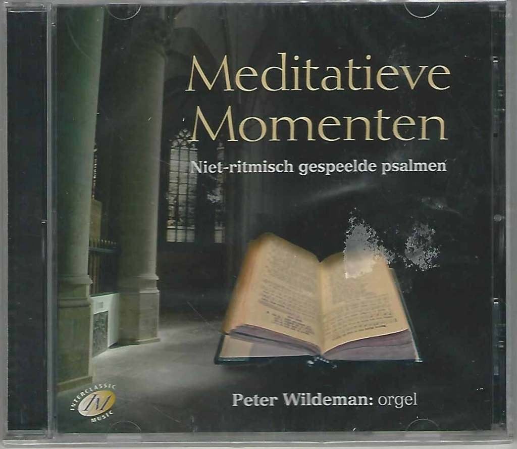 OrgelCD: Peter Wildeman - Meditatieve momenten (IN FOLIE), Ophalen of Verzenden, Nieuw in verpakking, Instrumentaal, Orgel