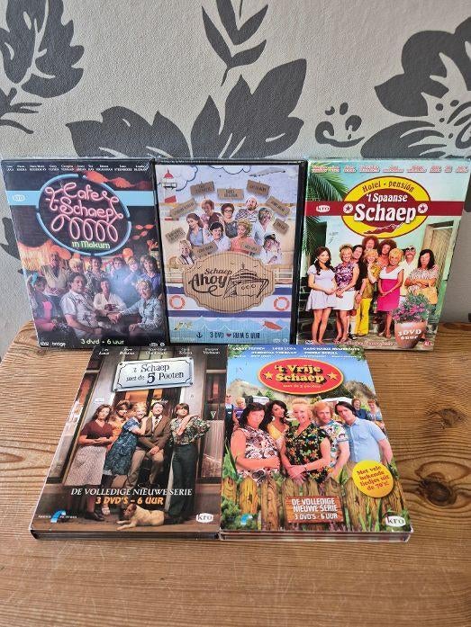 'T SCHAEP MET DE 5 POTEN - DE COMPLETE COLLECTIE, Cd's en Dvd's, Boxset, Ophalen of Verzenden, Zo goed als nieuw, Komedie