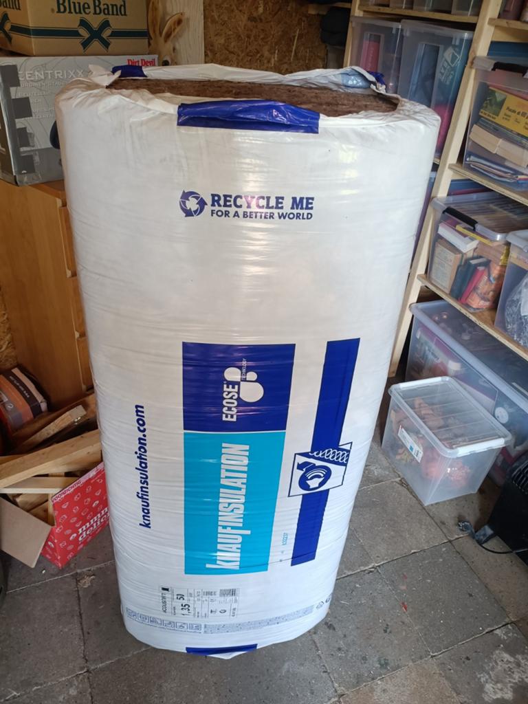 Knauf Acoustifit 50 Glaswol Isolatie - Nieuw, Ophalen of Verzenden, Nieuw, Glaswol, 15 m² of meer