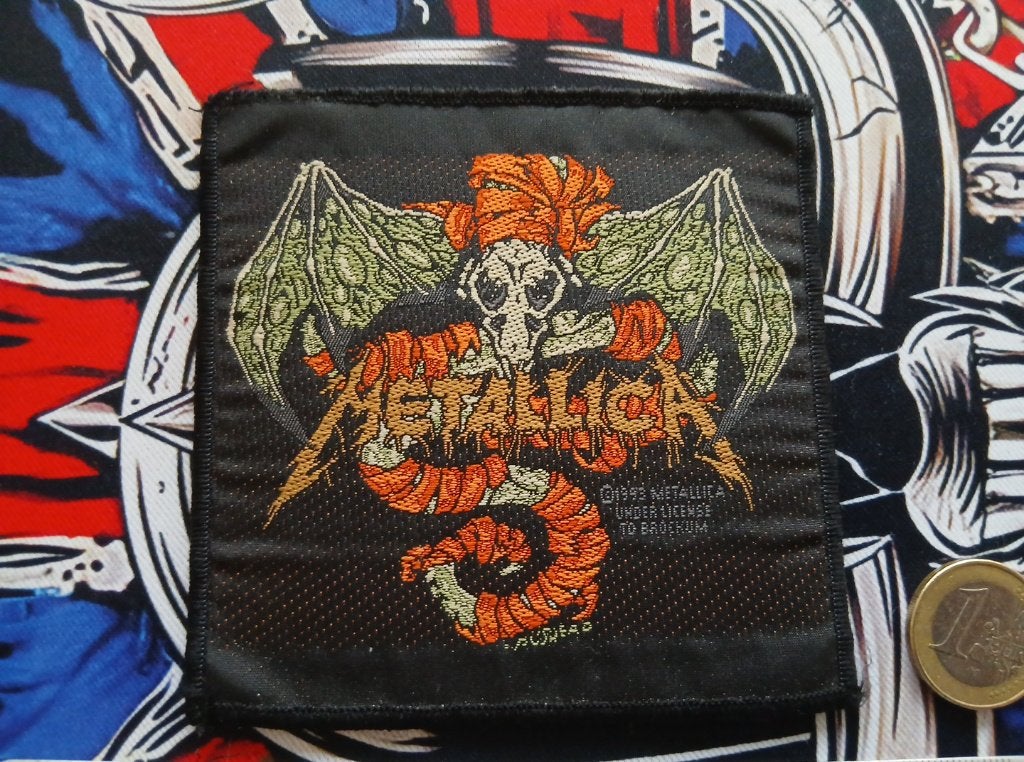 Metallica zeldzame   1993 wherever i may roam patch 68, Ophalen of Verzenden, Nieuw, Kleding