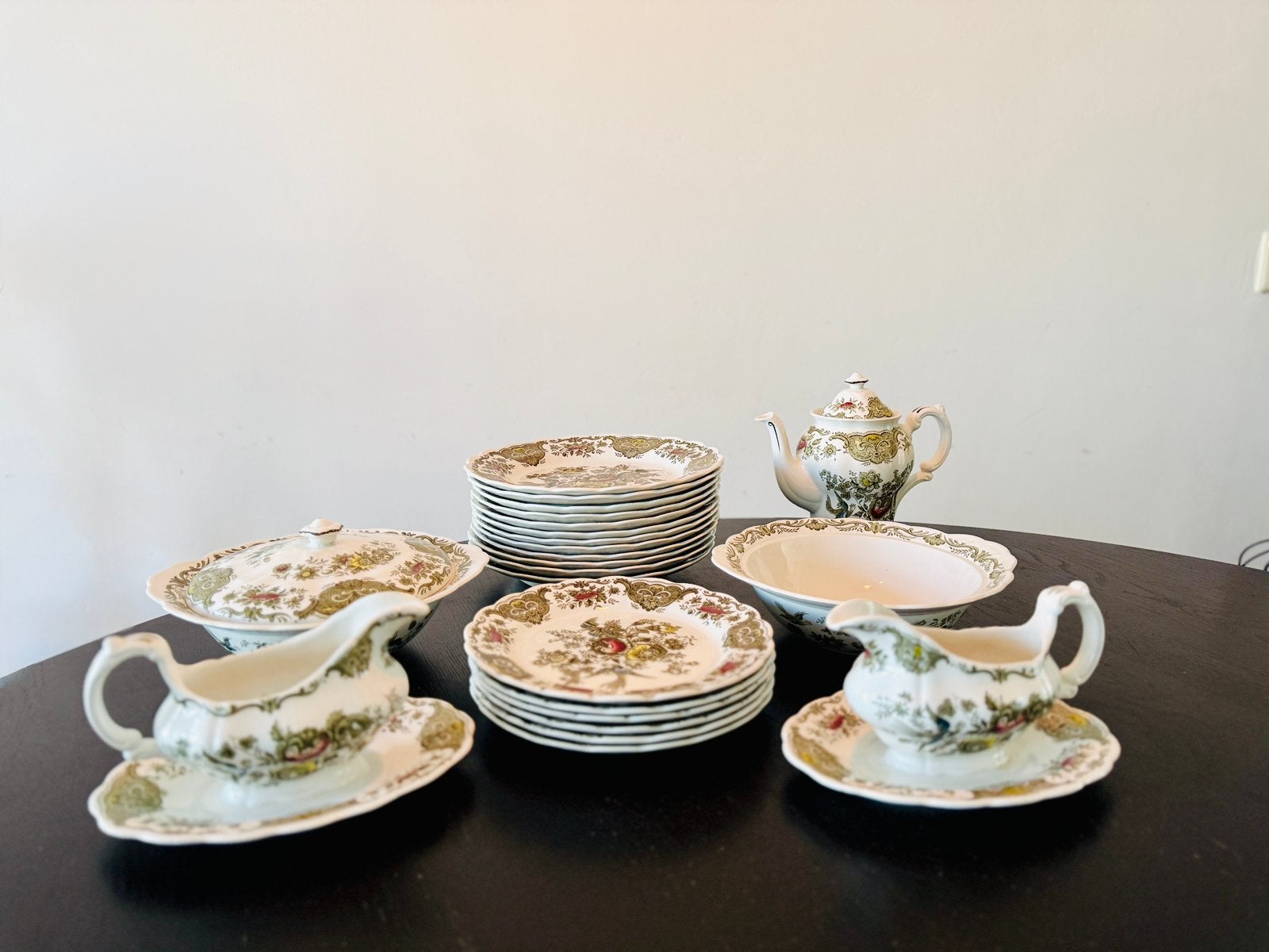 Vintage Servies - Ridgway "Windsor" Engeland (23-delig), Ophalen of Verzenden