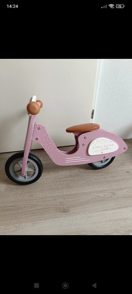 Little Dutch scooter/loopfiets ZGAN, Kinderen en Baby's, Ophalen of Verzenden, Zo goed als nieuw, Jongen of Meisje