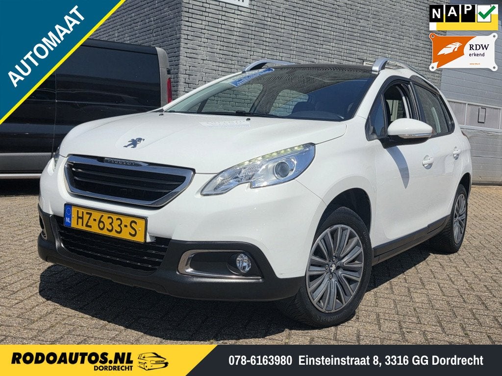 Peugeot 2008 1.2 PureTech Active Automaat Navi/Pano/Nw APK, Auto's, Peugeot, 450 kg, Euro 6, 1199 cc, 82 pk