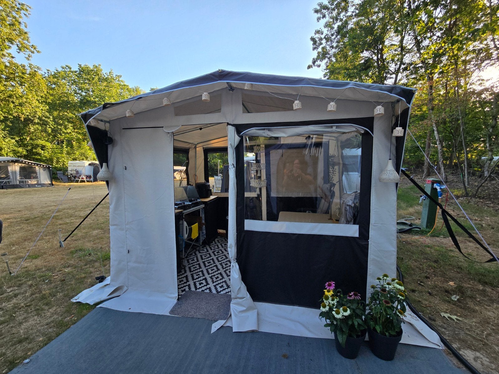 Obelink Outhouse 300 - Handige keuken- of schuurtent, Ophalen of Verzenden, Zo goed als nieuw, Tot en met 2