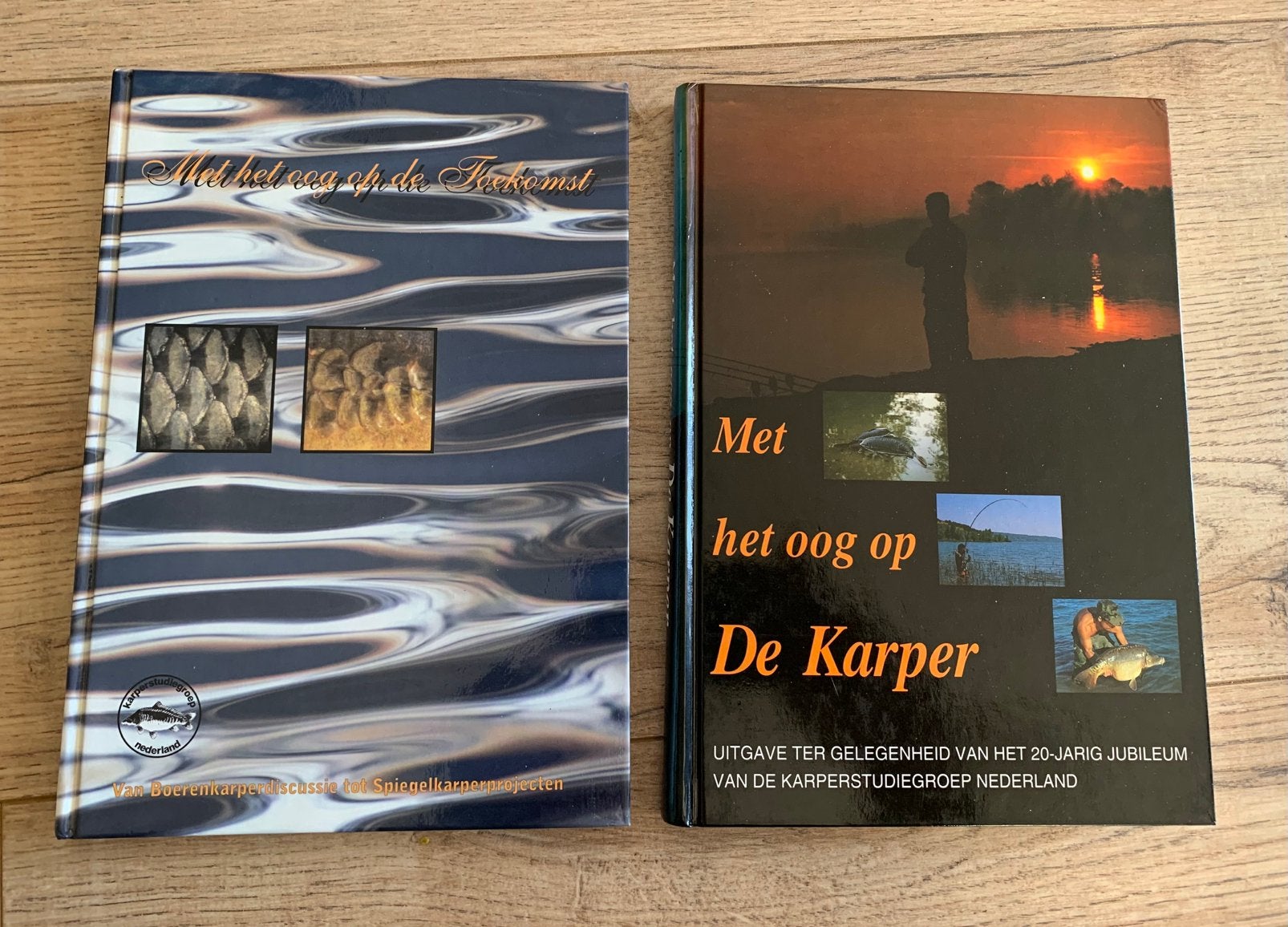 Hengelsport visboeken karperstudiegroep karpervissen vissen, Ophalen of Verzenden, Zo goed als nieuw, Overige typen