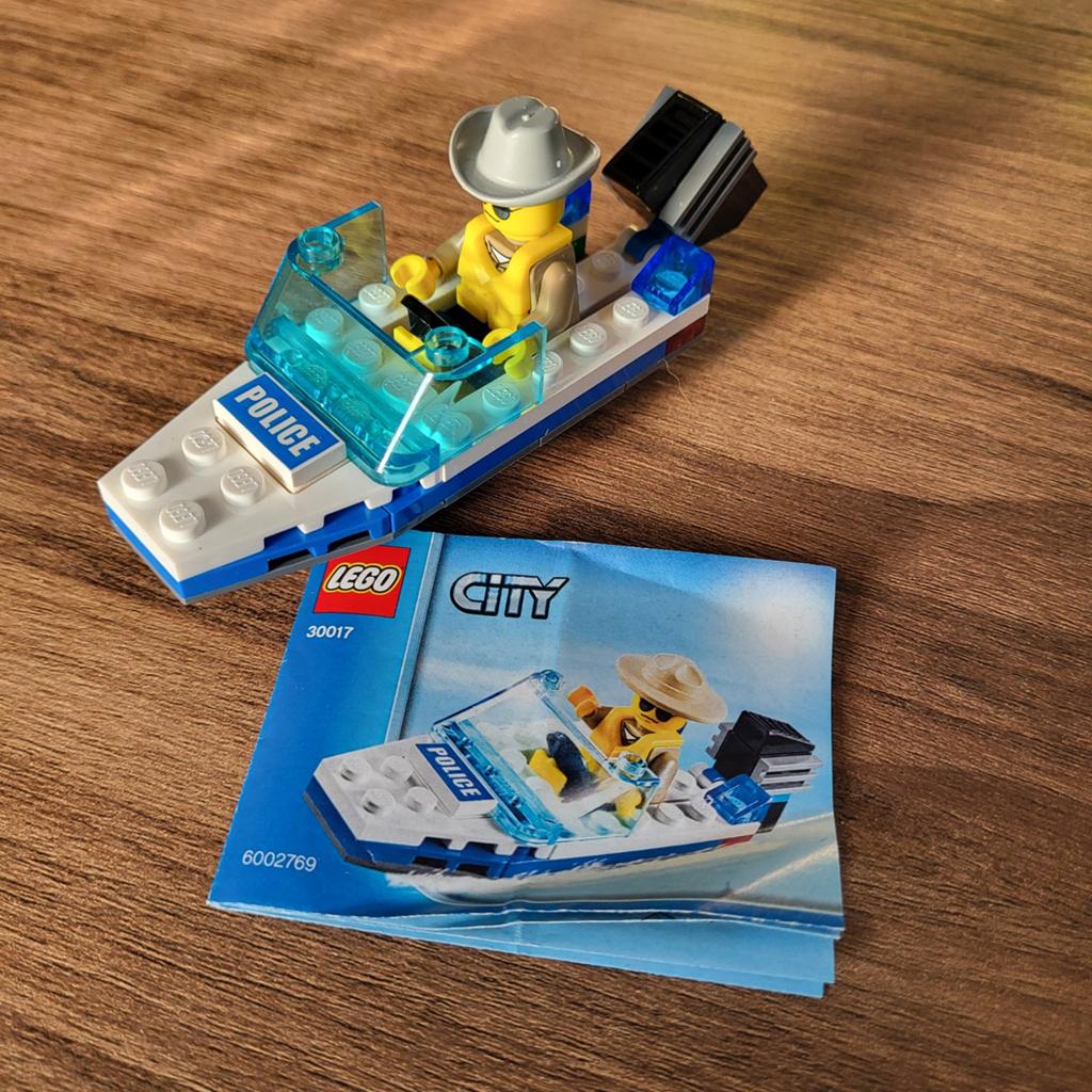 Lego City politie boot nr 30019, Compleet, City, Lego, Ophalen of Verzenden