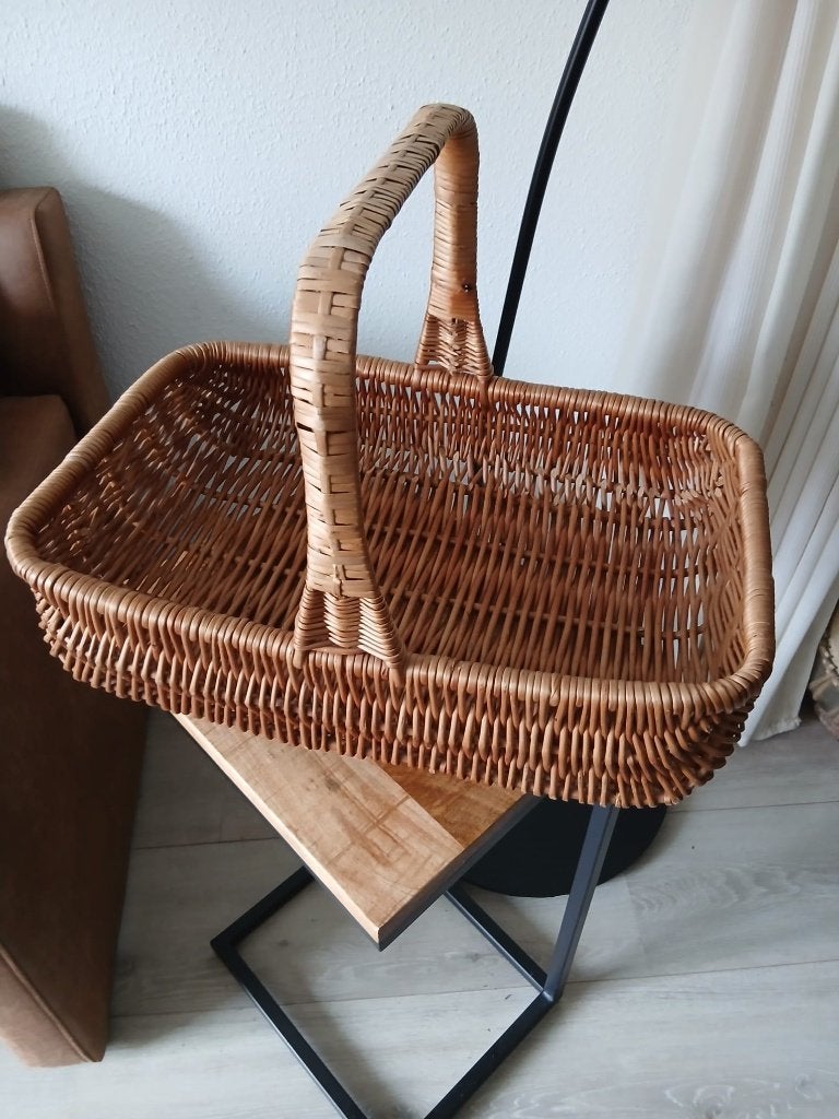 rotan mand, Ophalen, Overige materialen, Mand, Rond