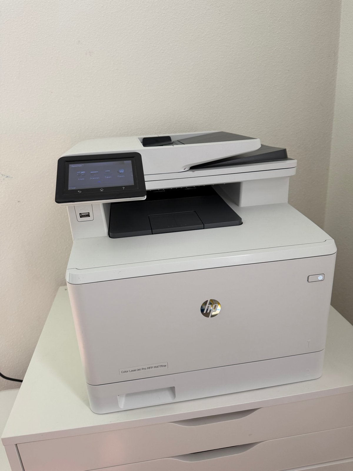 HP Laserjet Pro MFP M477fnw All-in-One Printer, Computers en Software, Printers, Gebruikt, All-in-one, Laserprinter, Faxen, Draadloos