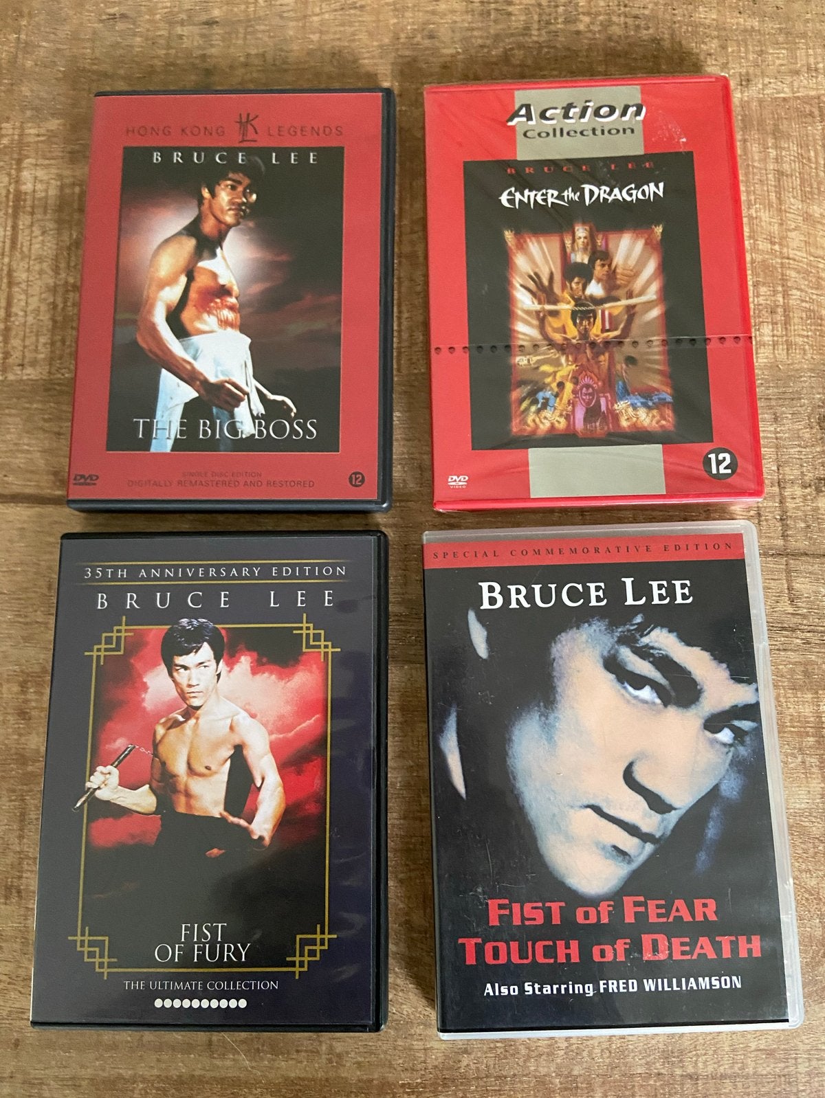 Bruce Lee DVD Collectie - Actie en Martial Arts Films, Gebruikt, Boxset, Actiethriller, Ophalen of Verzenden