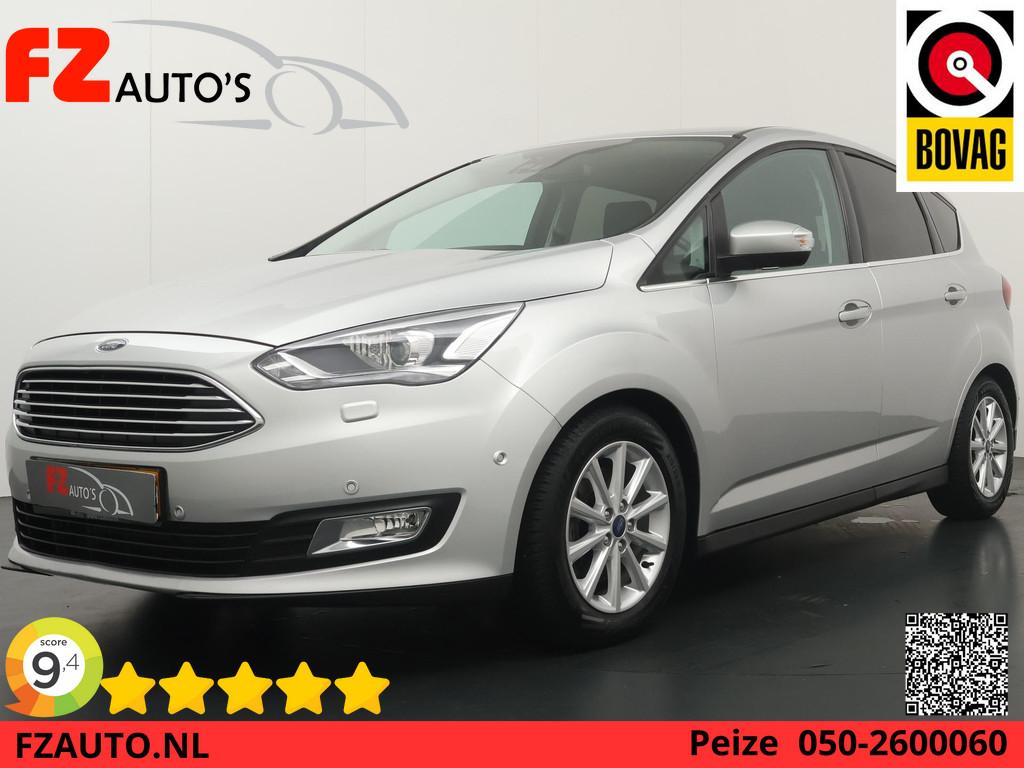 Ford C-Max 1.5 Titanium Automaat - Elektrische achterklep -, Auto's, Ford, Bedrijf, Te koop, C-Max, ABS, Airbags, Airconditioning