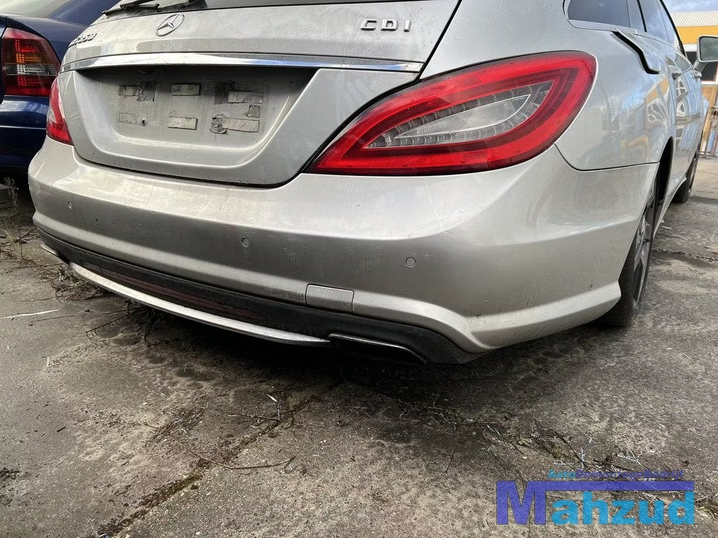 MERCEDES CLS X218 zilver 775 achterbumper 2012-2017, Auto-onderdelen, Gebruikt, Mercedes-Benz AG, Mercedes-Benz, Ophalen of Verzenden