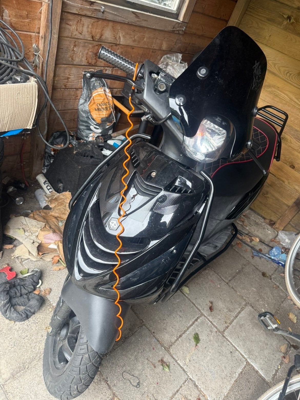 Piaggio Zip 70cc uit 2017 - Volledig gereviseerd, Fietsen en Brommers, Ophalen, Gebruikt, Maximaal 45 km/u