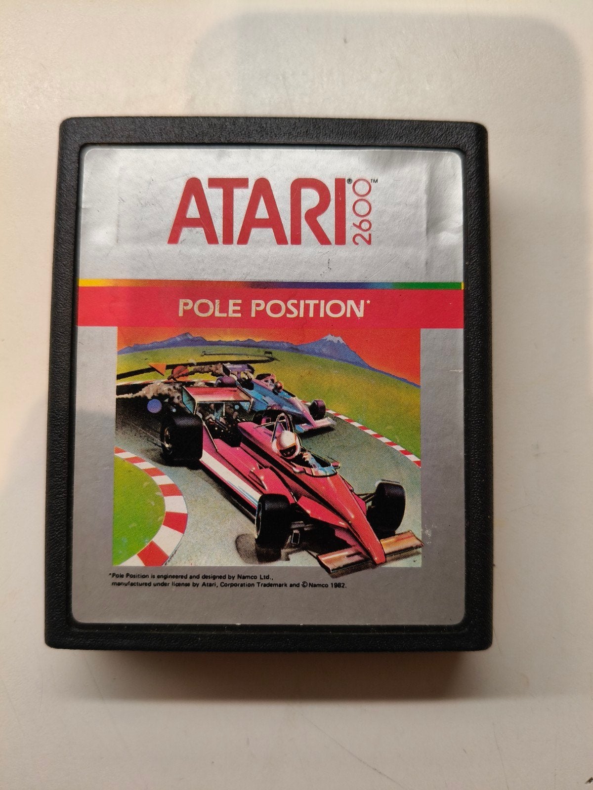 Atari 2600 Pole Position - Klassieke Racegame, 1 speler, Ophalen of Verzenden, Atari 2600, Vanaf 7 jaar