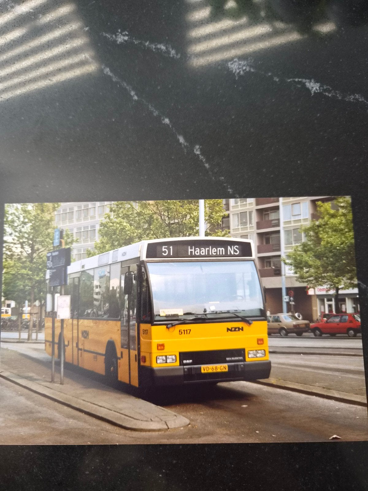 Foto bus NZH 5117 10x15 cm, Ophalen of Verzenden