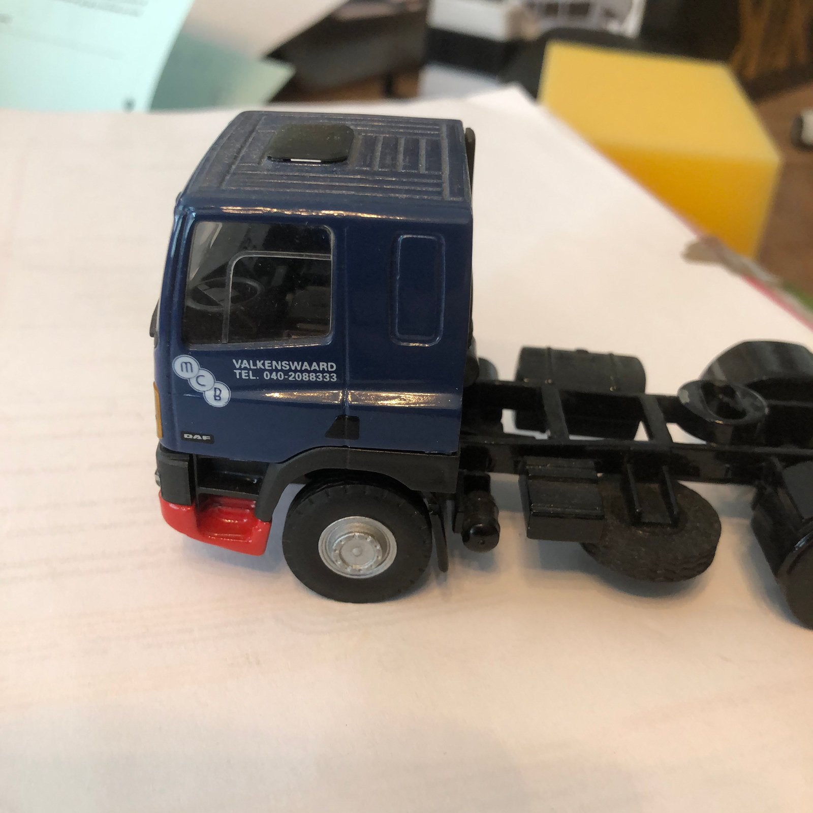 DAF 85 /380 TREKKER met SLAAPCABINE van MCB, Ophalen of Verzenden, Zo goed als nieuw, Bus of Vrachtwagen, Lion Toys