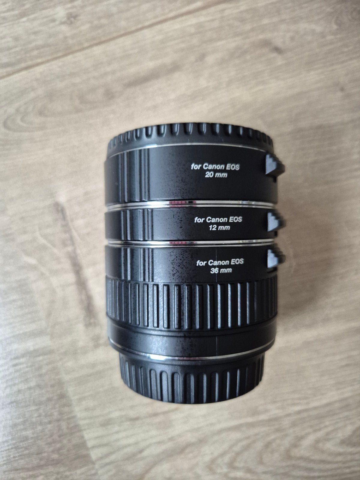 Caruba Tussenringen Set voor Canon EOS (12, 20, 36 mm), Ophalen of Verzenden, Zo goed als nieuw, Toebehoren