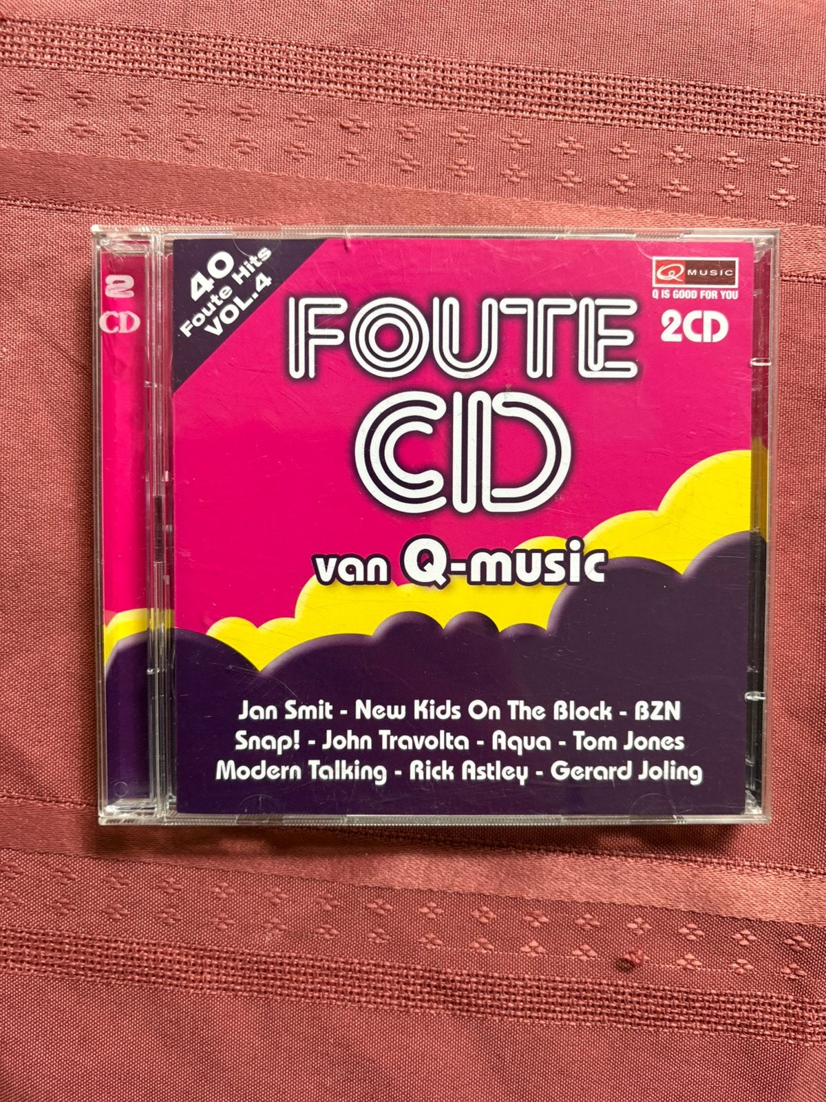 Foute Cd van Q-Music vol. 4  2cd, Verzenden, Gebruikt, Pop, Verzamelalbum