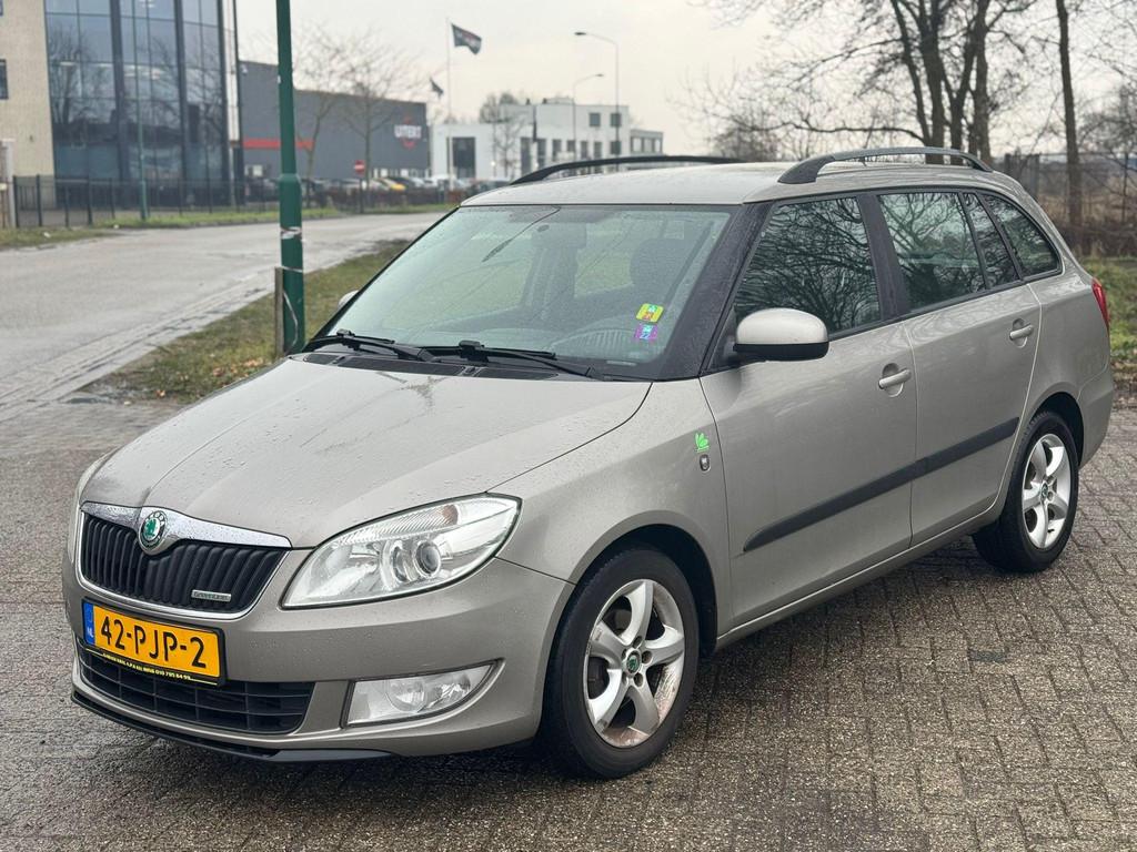 Skoda Fabia Combi 1.2 TDI Greenline, Auto's, Skoda, Voorwielaandrijving, Euro 5, Zwart, 1199 cc