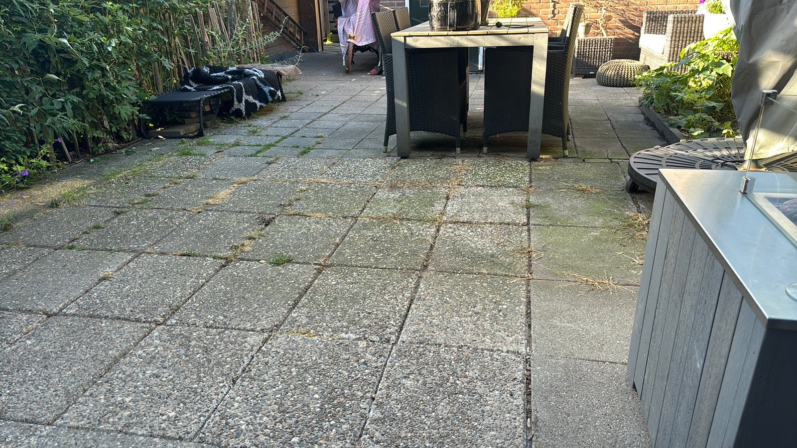 Gratis tuintegels, Tuin en Terras, Tegels en Klinkers, Ophalen, Zo goed als nieuw, Beton, Terrastegels