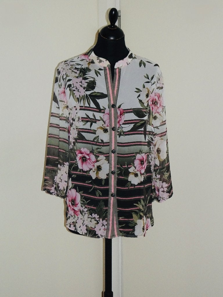 Frank Walder blouse maat 42, Overige kleuren, Maat 42/44 (L), Ophalen of Verzenden, Zo goed als nieuw
