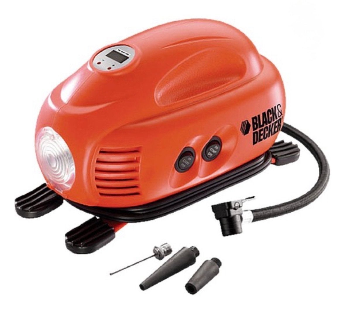 Draagbare 12V Compressor met Drukregelaar, Doe-het-zelf en Verbouw, 6 tot 10 bar, Nieuw, Ophalen of Verzenden, Minder dan 200 liter/min