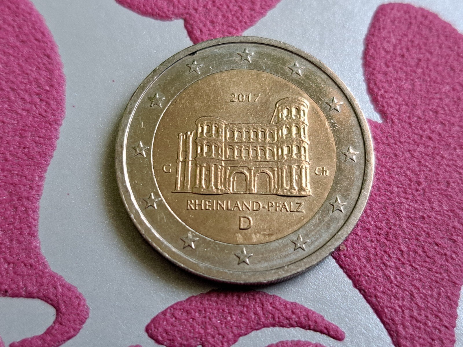 2 euro cc Duitsland Porta Negra in Trier 2017 (G), Ophalen of Verzenden, Duitsland, 2 euro
