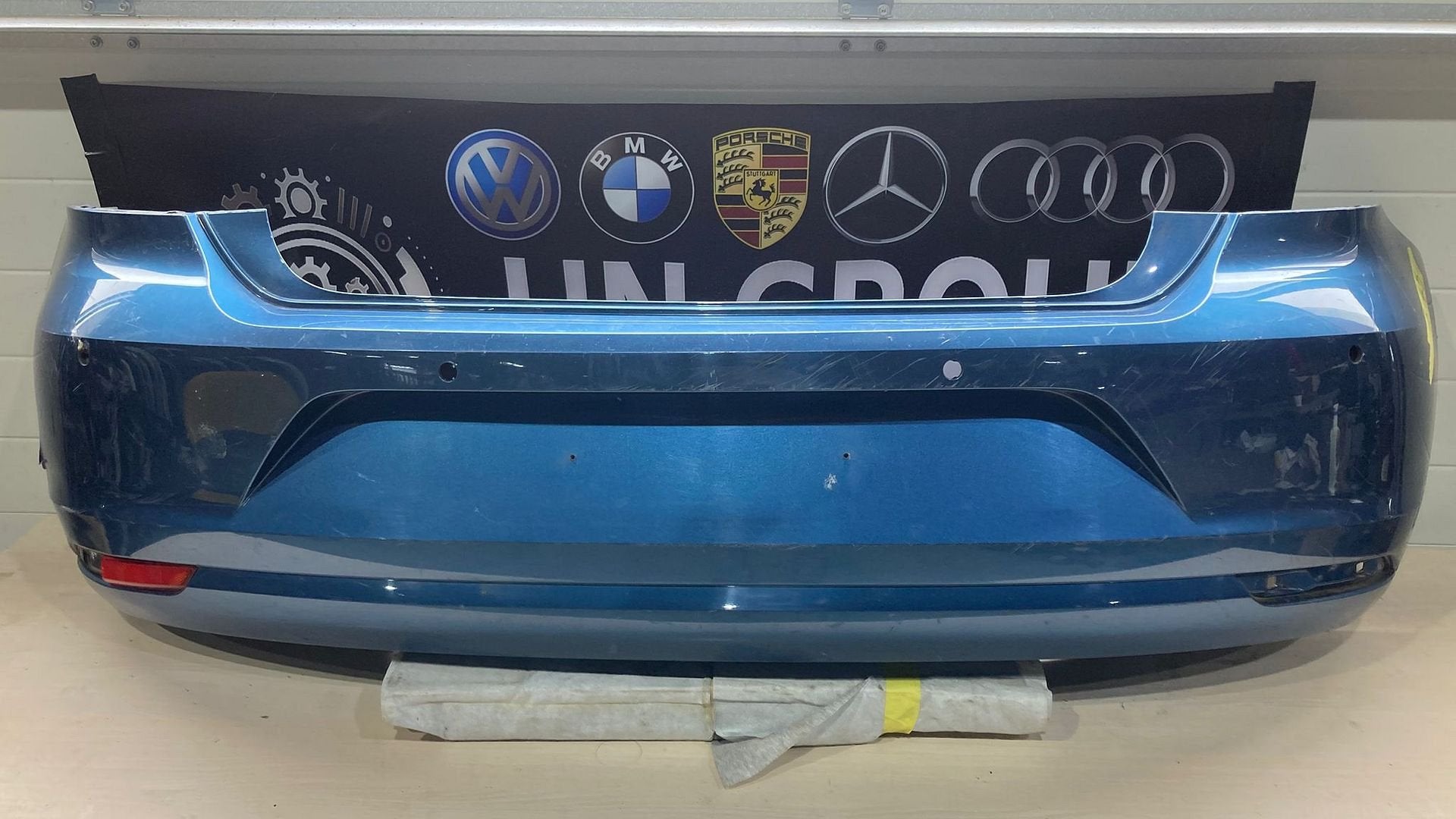Volkswagen Polo V 6R achterbumper, Gebruikt, -, -, Ophalen of Verzenden