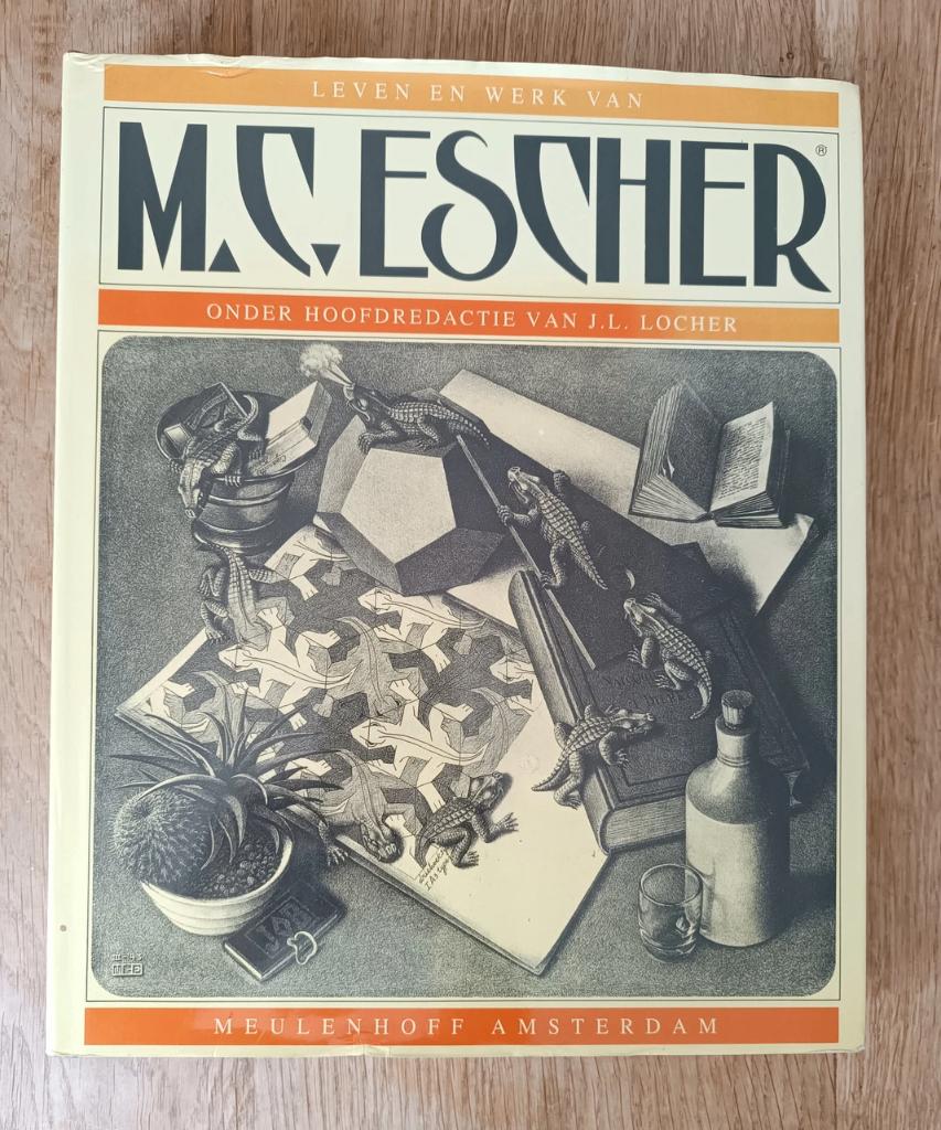 Leven en Werk van M. Escher boek, Boeken, Kunst en Cultuur | Beeldend, Ophalen of Verzenden, Gelezen