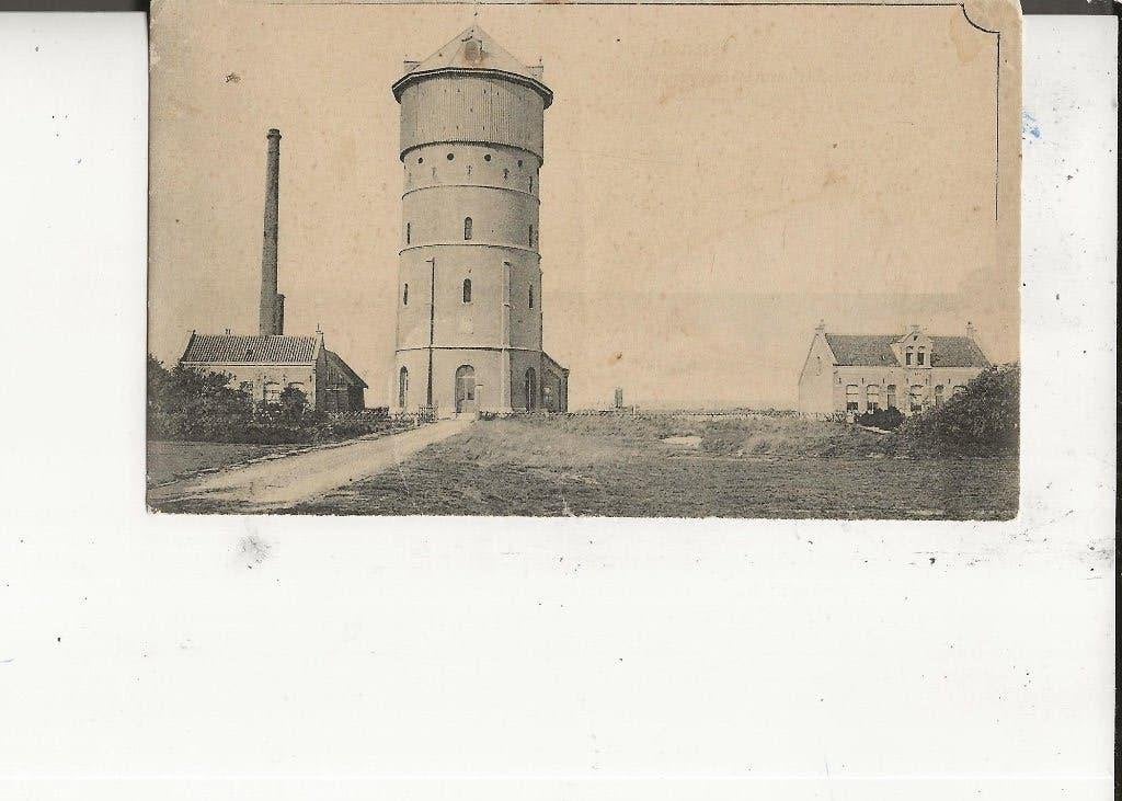 Monster Watertoren met woningen, Ophalen of Verzenden, Voor 1920, Ongelopen, Zuid-Holland