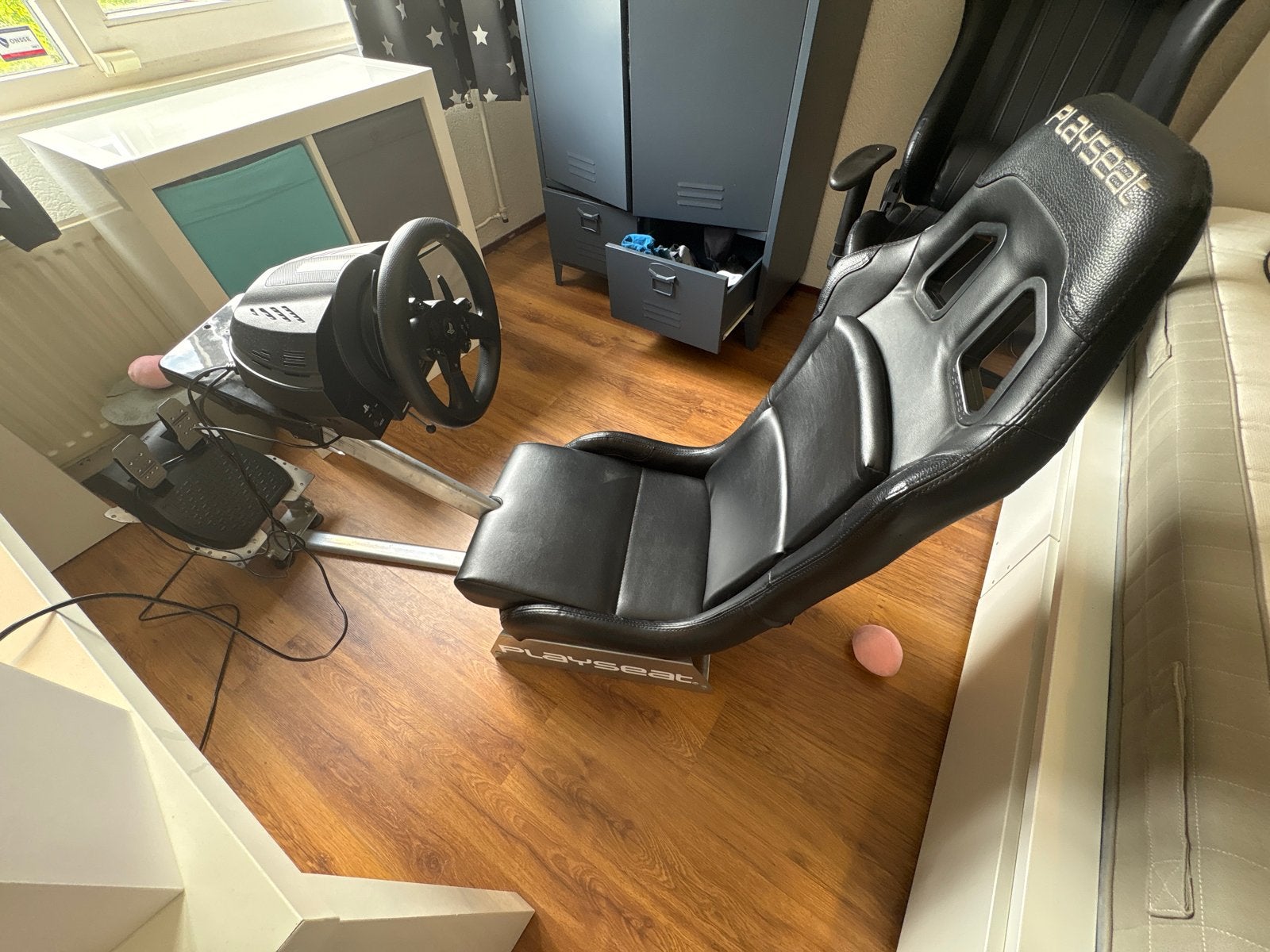 Playseat met Thrustmaster T300RS GT Edition racestuur, Ophalen, Overige merken, Zo goed als nieuw