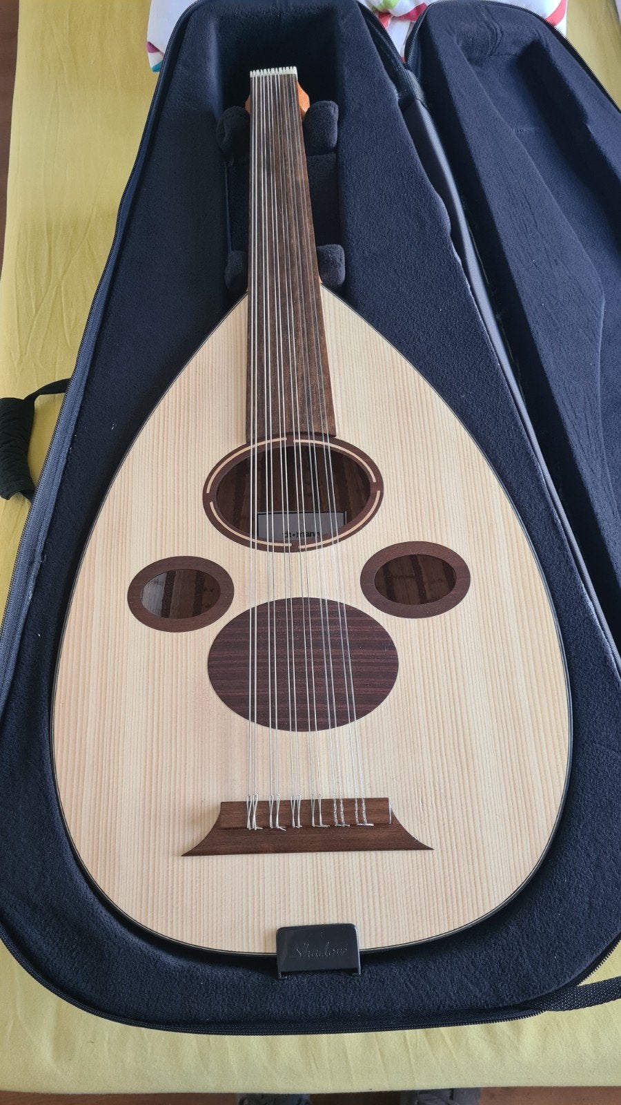 Thomann AOU-03 Arabic Oud met Case - Zo goed als nieuw, Ophalen of Verzenden