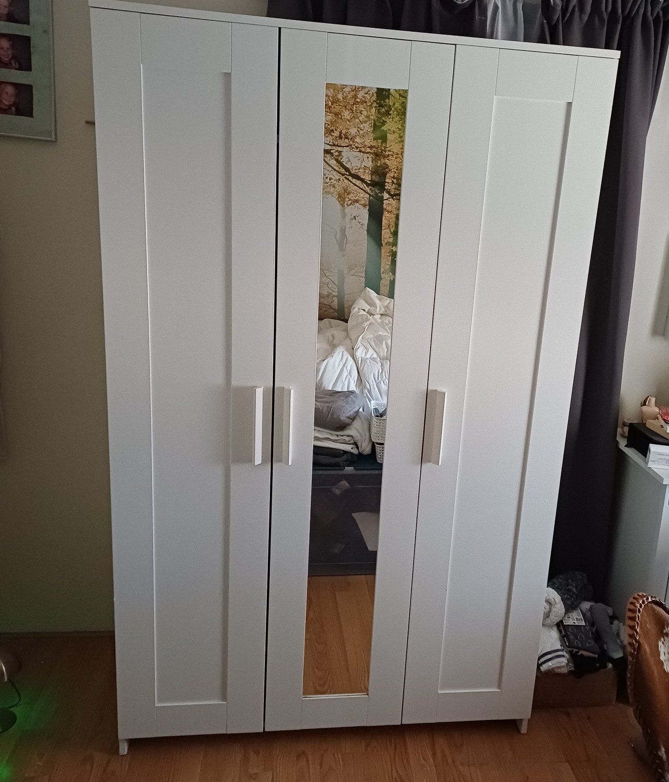Te koop Ikea Brimnes kast, Huis en Inrichting, Kasten | Kledingkasten, Ophalen, Met deur(en), 100 tot 150 cm, 150 tot 200 cm
