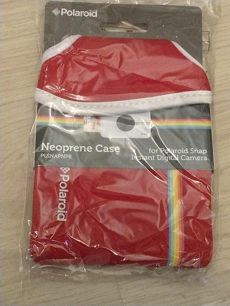 Polaroid Neopreen Case voor Snap Instant Digitale Camera, Ophalen of Verzenden, Nieuw, Overige Merken