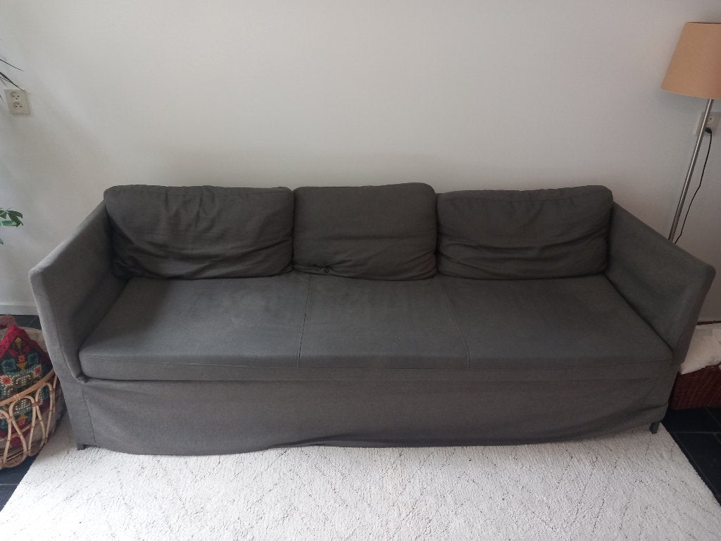 GRATIS OPHALEN: Bank (nette driezits van IKEA), Huis en Inrichting, Banken | Bankstellen, Ophalen, Gebruikt, Driepersoons, 75 tot 100 cm