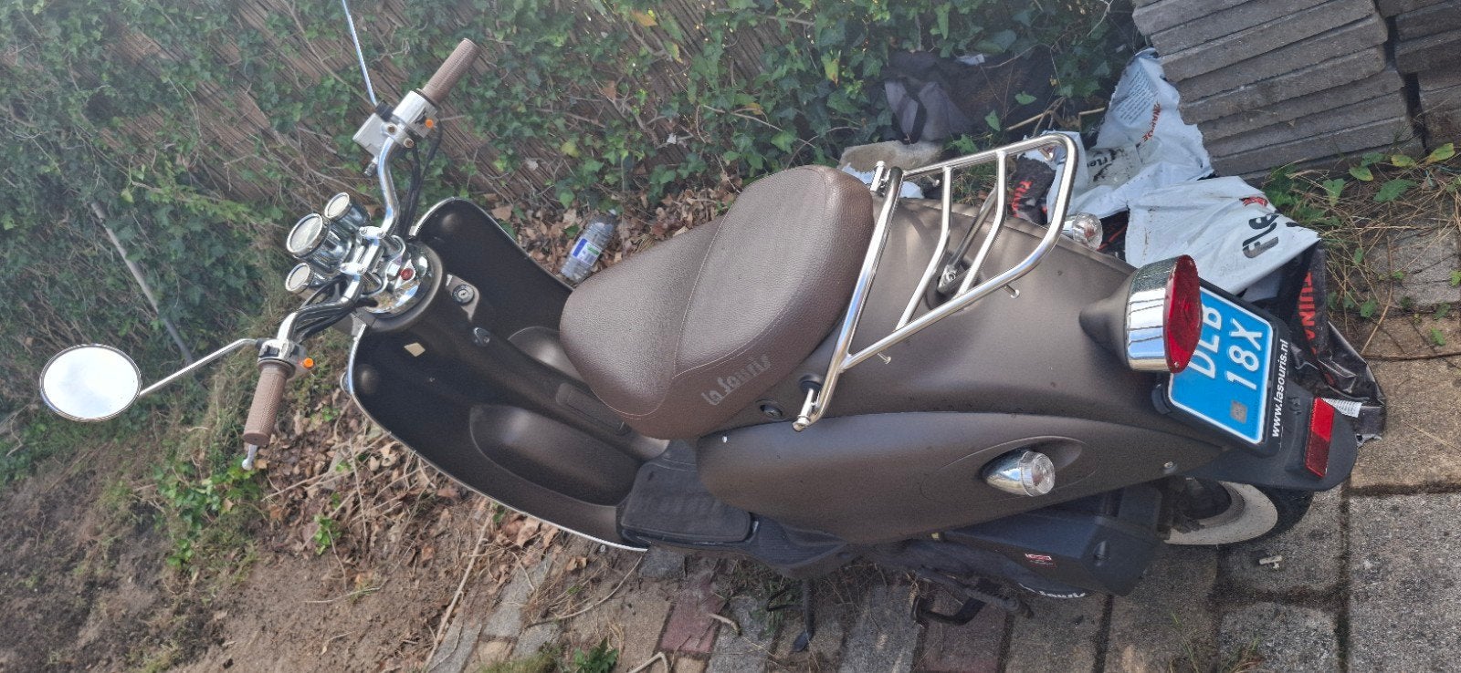 La Souris scooter 2017 met blauw kenteken, Gebruikt, Benzine, Ophalen, Overige merken