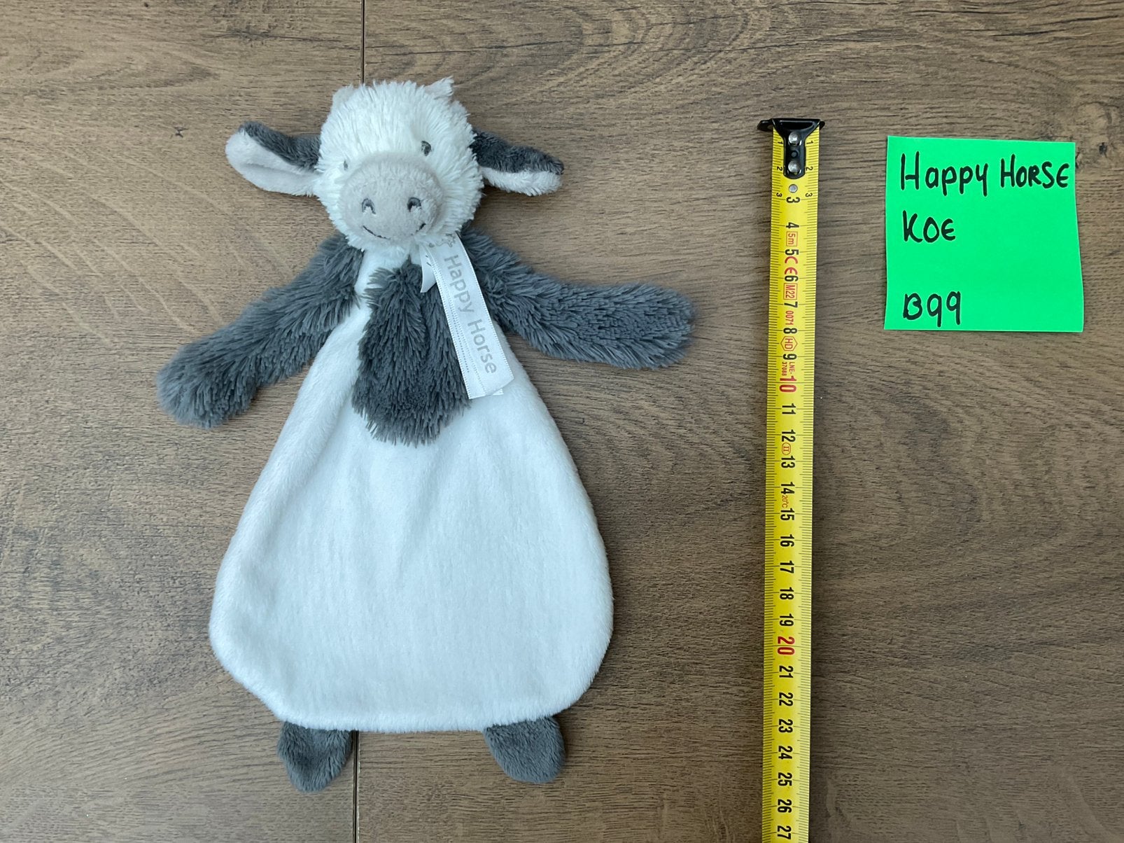 Nieuw koe knuffeldoekje Happy Horse, Ophalen, Zo goed als nieuw, Koe