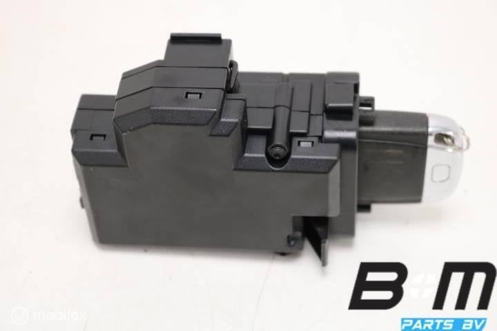 Contactslot + sleutel Audi A5 8T 8K0909131C, Gebruikt