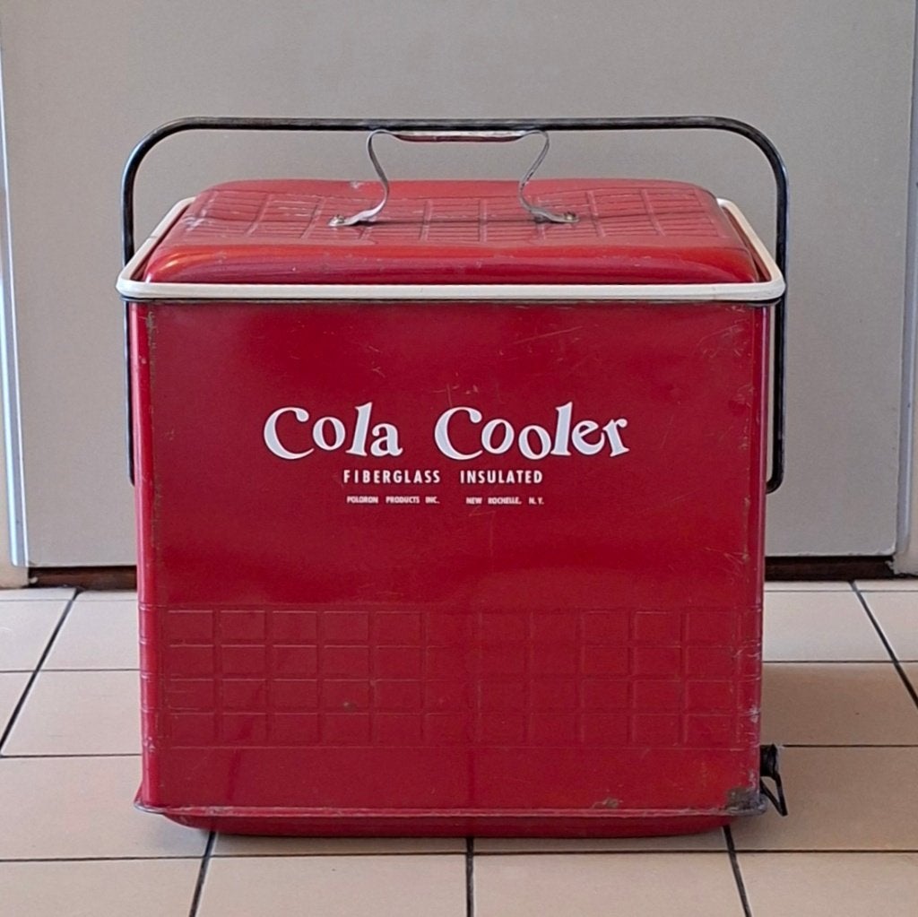 Vintage Coca Cola koelbox, jaren '60, Ophalen, Gebruikt, Gebruiksvoorwerp
