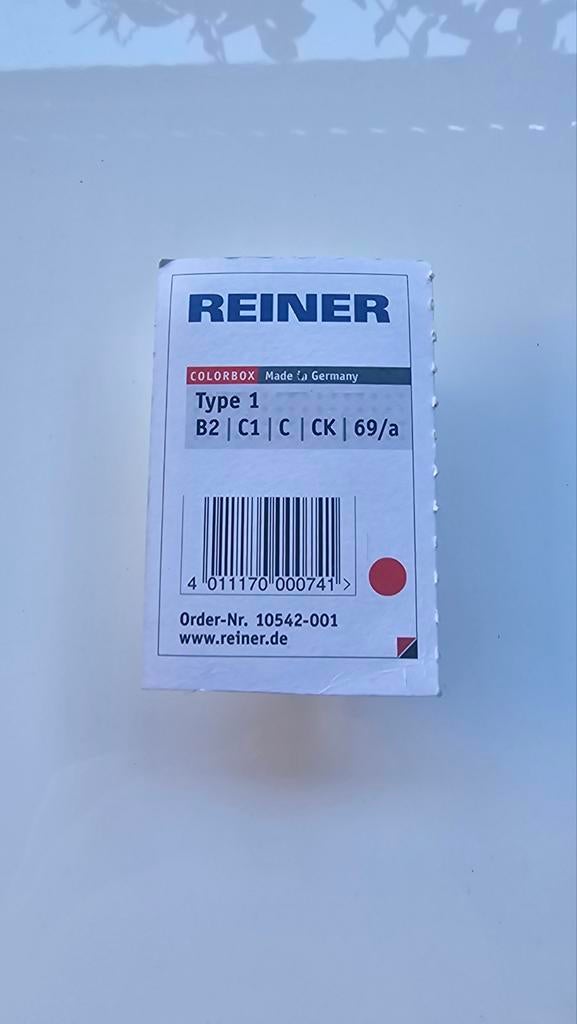 Reiner Colorbox Type 1 Inktkussen - Nieuw, Ophalen of Verzenden, Overige typen