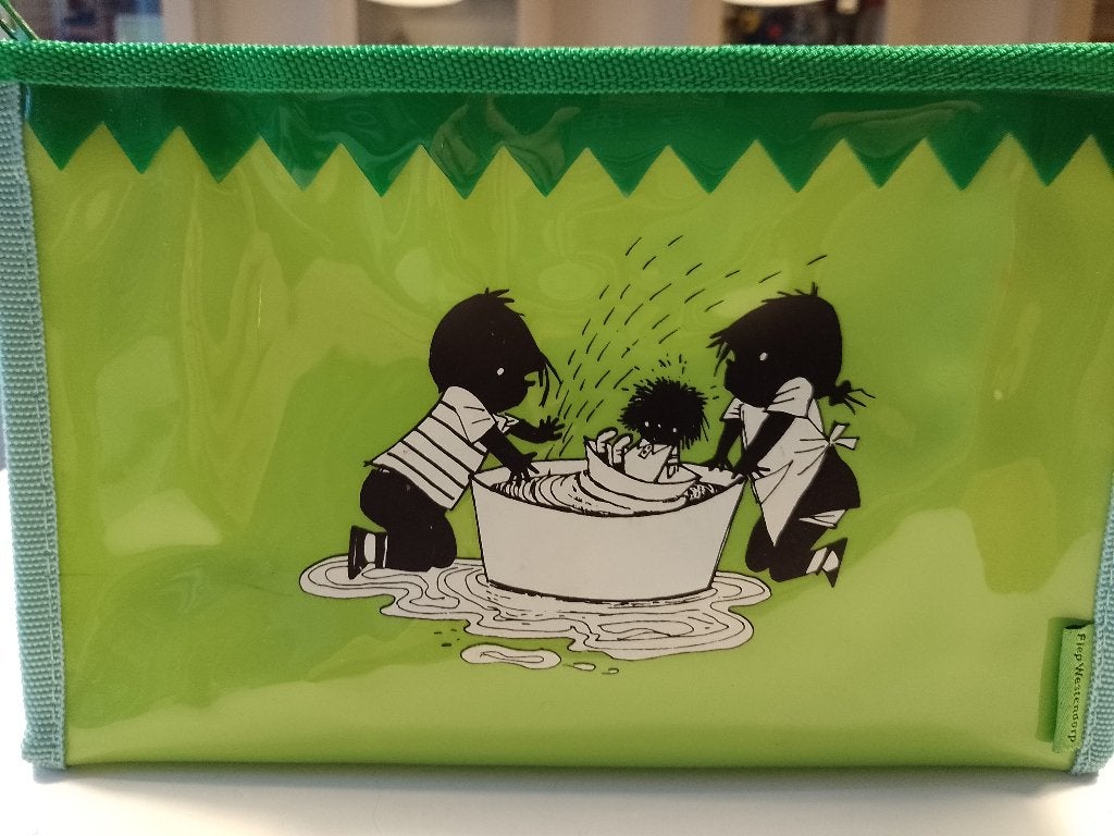 Toilet tas Jip en Janneke, Sieraden, Tassen en Uiterlijk, Ophalen of Verzenden, Gebruikt, Groen, Jongen of Meisje