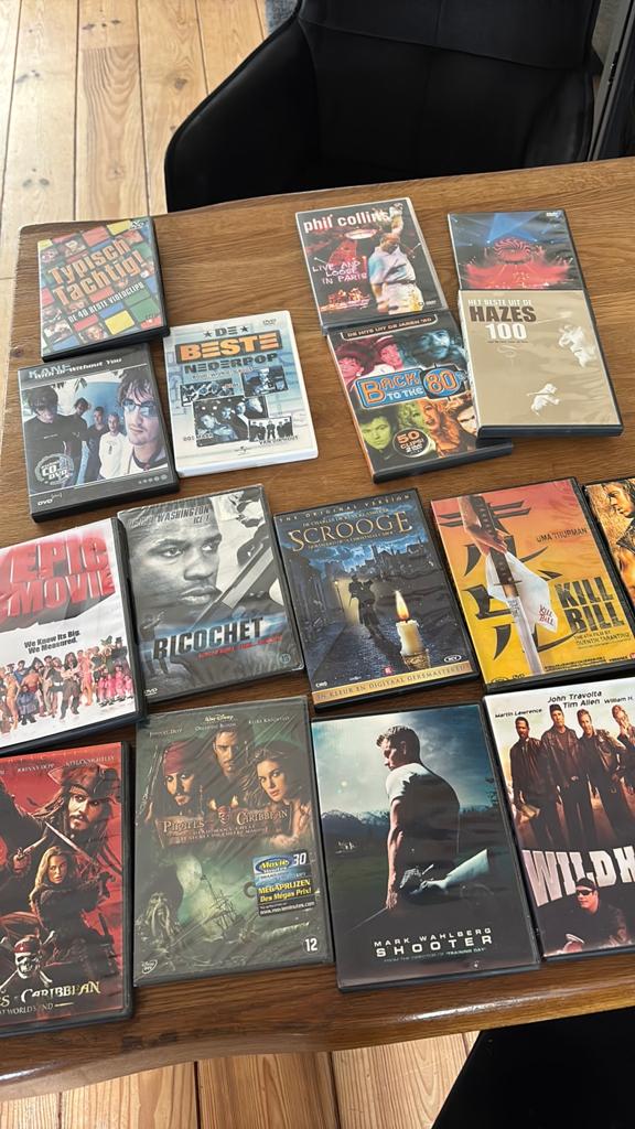 Grote collectie diverse DVD's: films en muziek, Alle leeftijden, Ophalen of Verzenden, Zo goed als nieuw
