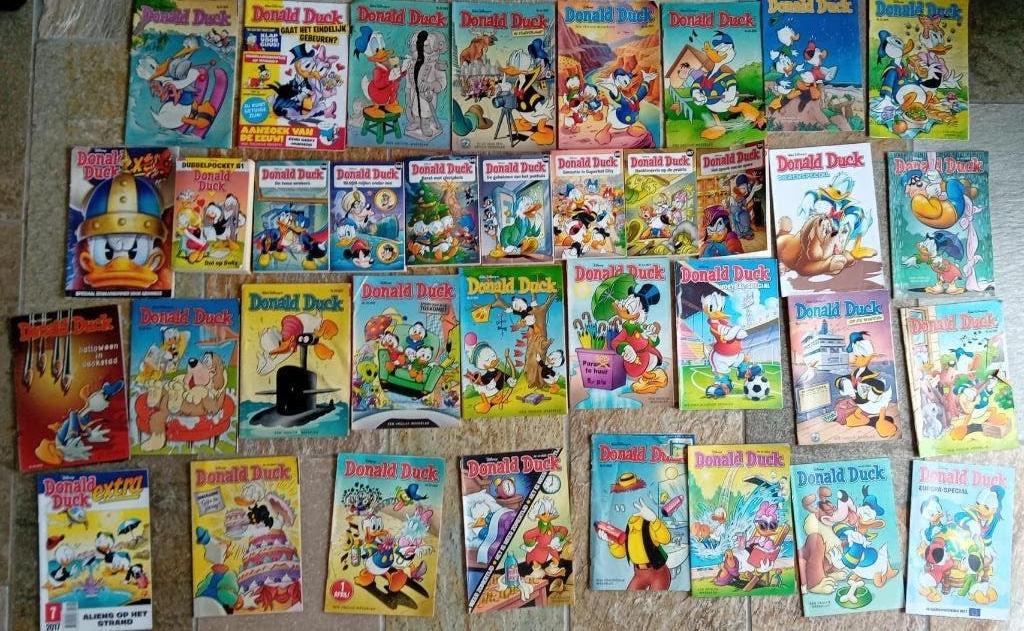 Donald Duck's te koop!, Meerdere stripboeken, Ophalen, Gelezen