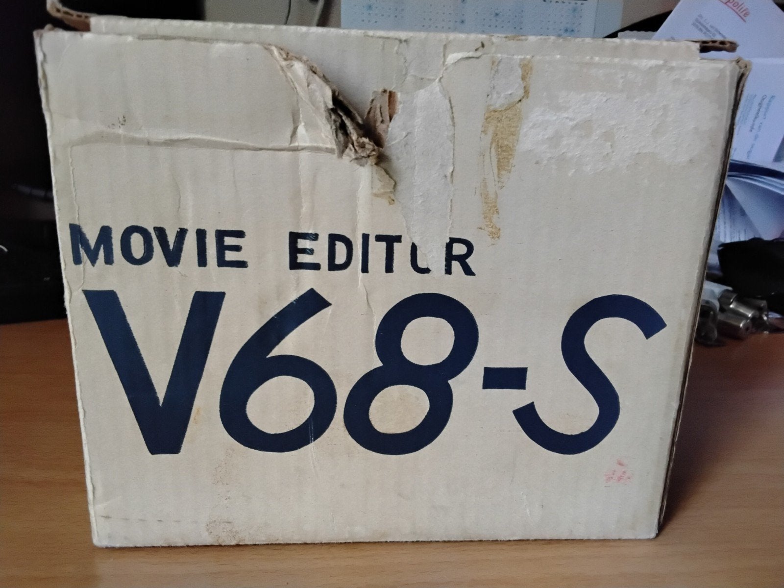 Vintage 8mm Movie Editor V68-S met accessoires, Ophalen of Verzenden, Gebruikt, Overige typen