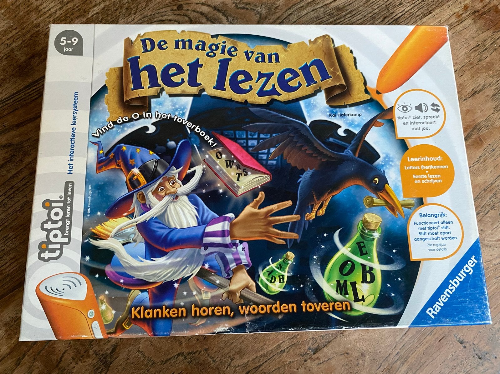 Tiptoi: De magie van het lezen (Ravensburger), Ophalen of Verzenden, Zo goed als nieuw, Taal en Lezen, Met geluid