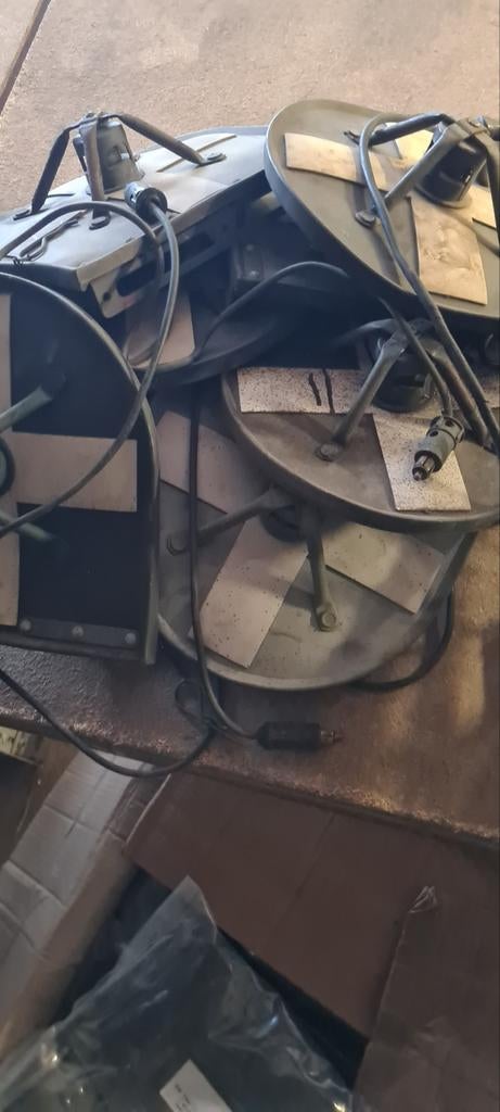 Kruislicht legervoertuig 6x, Verzamelen, Militaria | Algemeen, Ophalen, Landmacht, Nederland