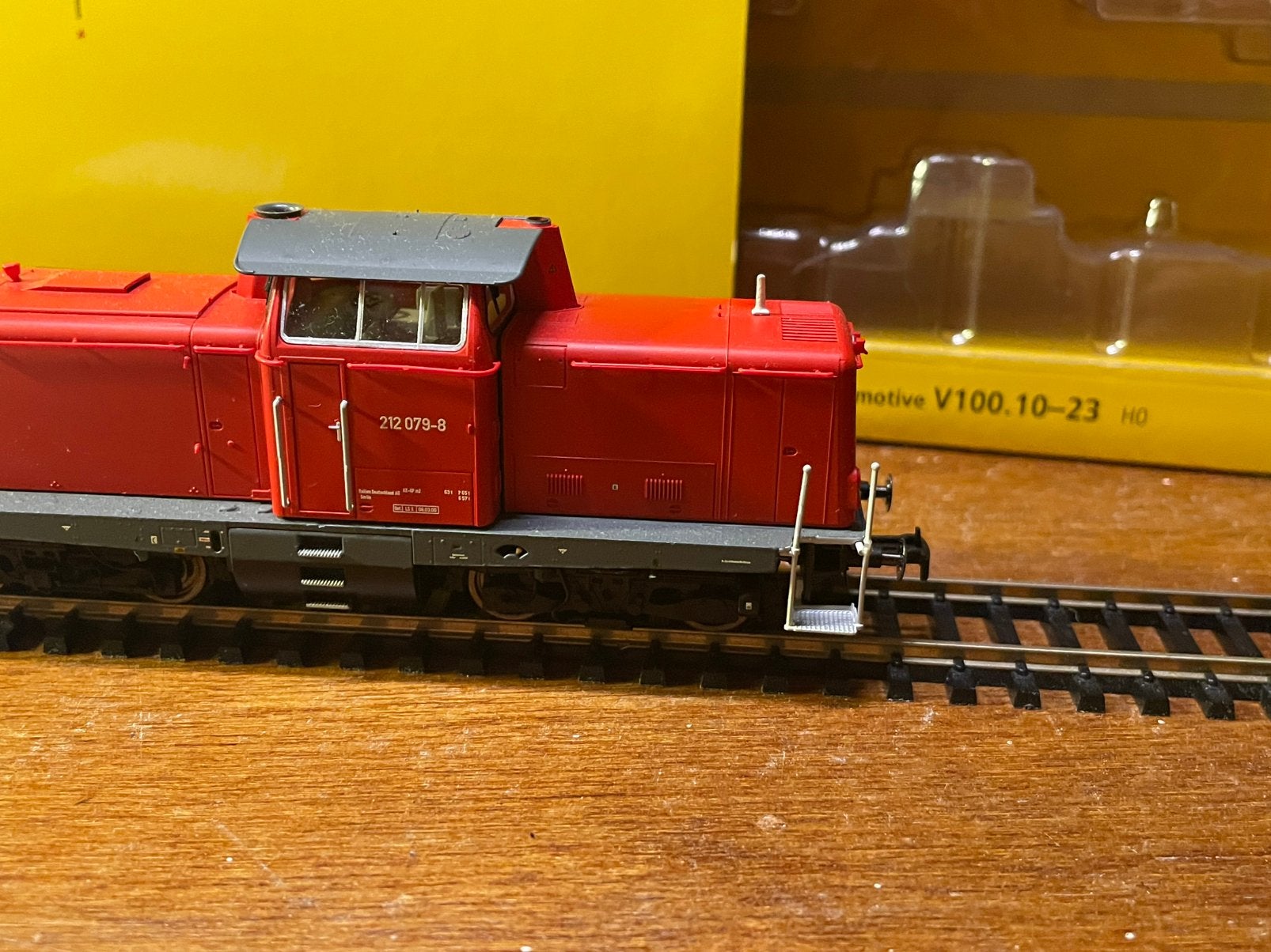 Brawa 42814 BR 212 Digitaal+Sound H0, Ophalen of Verzenden, Zo goed als nieuw, Gelijkstroom, Locomotief