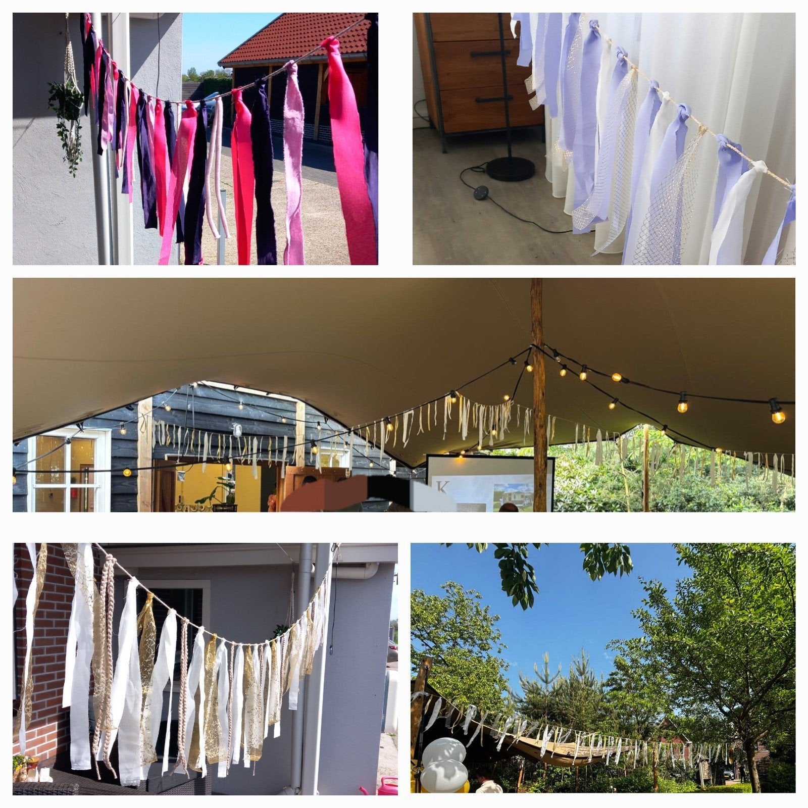 Stoffen Slingers & Hangers Ibiza Tuin Feestje Decoratie, Ophalen of Verzenden
